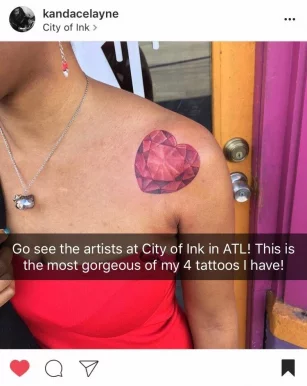 City of Ink tattoos, Atlanta - Photo 4