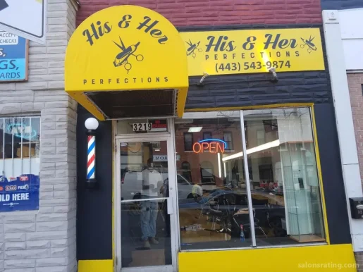 His & Her Perfections Barbershop, Baltimore - Photo 2