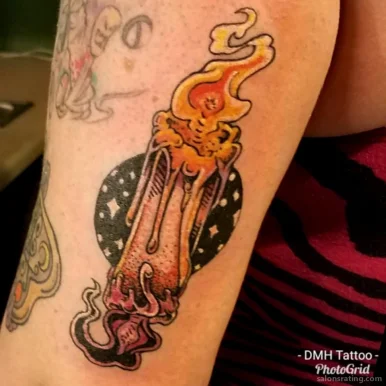 Dead Man's Hand Tattoo - Cover Up Tattoo Designs, Custom Tattoo Artist Buffalo NY, Buffalo - Photo 4