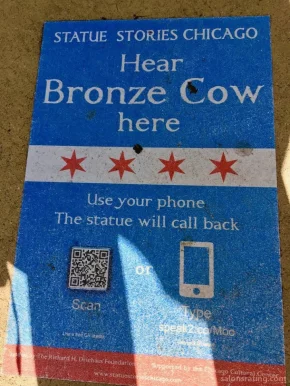 The Bronze Cow Statue, Chicago - Photo 1