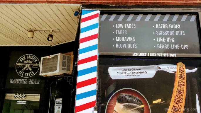 Newfashionallstyle Barber shop, Chicago - Photo 3