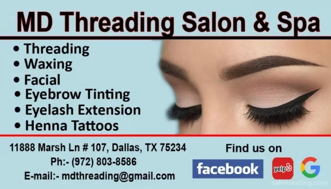 MD Threading Salon & Spa (Eyebrow Threading), Dallas - Photo 5