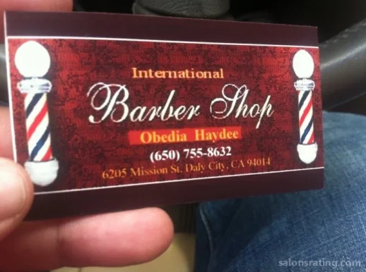 International Barber Shop, Daly City - 