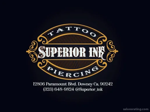 Superior ink tattoo parlor, Downey - Photo 1