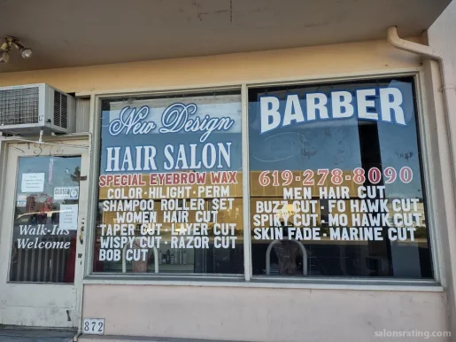 New Design Hair Salon, El Cajon - 