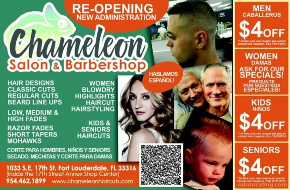 Chameleon Salon And Barbershop, Fort Lauderdale - Photo 4