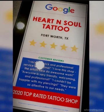 Heart N Soul Tattoo, Fort Worth - Photo 1