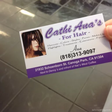 Cathi Ana's For Hair, Los Angeles - Photo 4