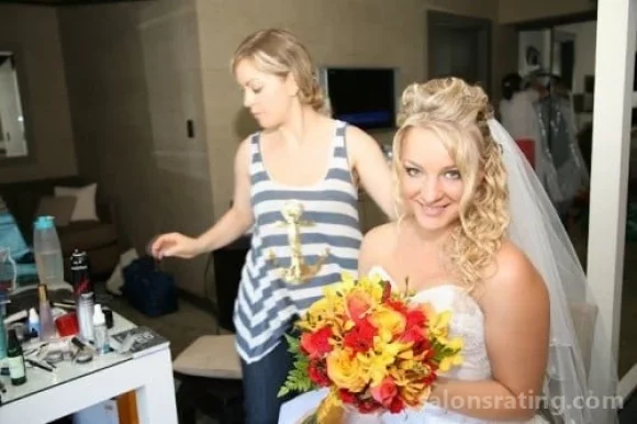 Bride Sparkle Wedding Hair Makeup, Los Angeles - Photo 5