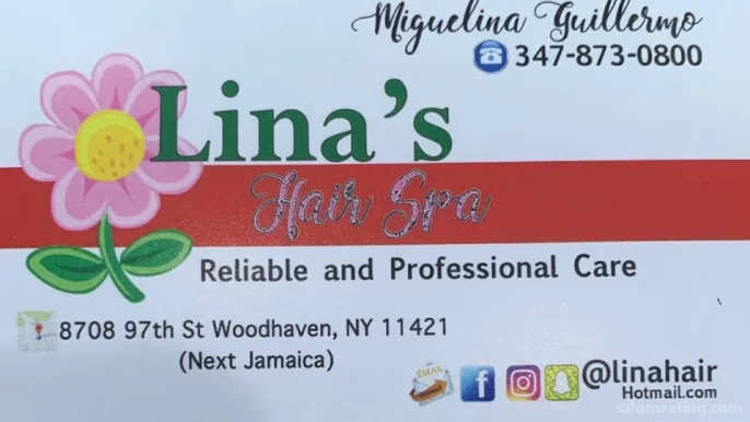Lina's Hair Spa Inc., New York City - Photo 1