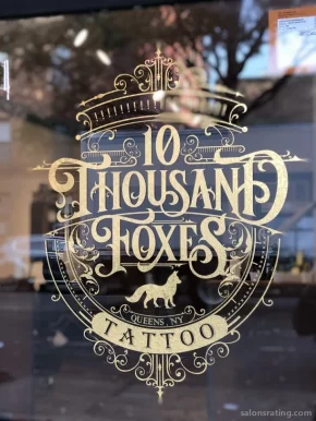 10 Thousand Foxes Tattoo - Astoria, New York City - Photo 3