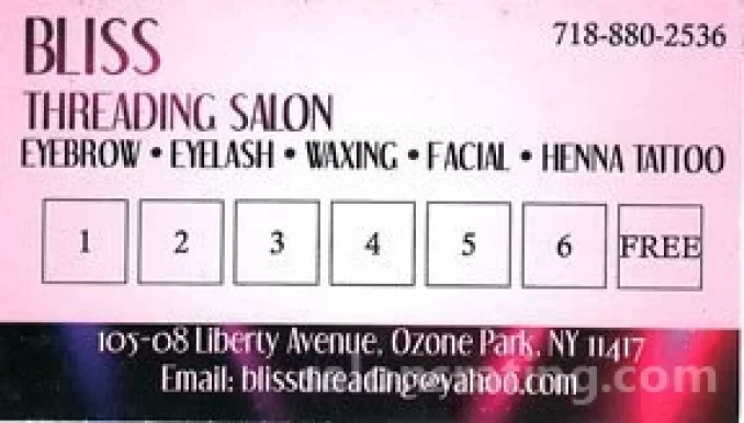 Bliss Threading Salon, New York City - Photo 6