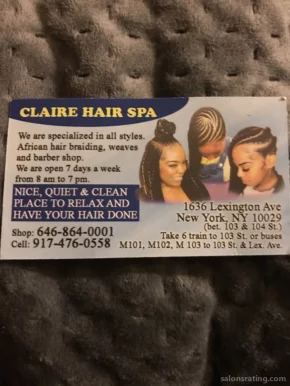 Claire Hair Spa, New York City - Photo 6