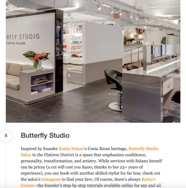 Butterfly Studio Salon, New York City - Photo 4