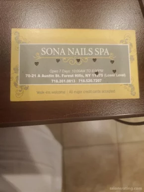 Sona nails spa 70-21a Austin street, New York City - Photo 6