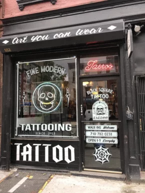 Black Square Tattoo, New York City - Photo 2
