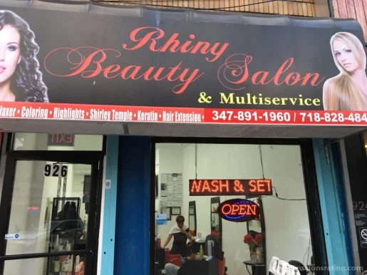 Rhiny beauty salon, New York City - 