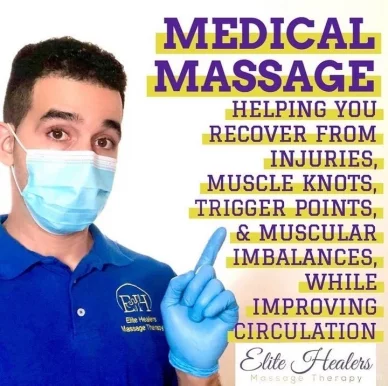 Elite Healers Sports Massage, New York City - Photo 3