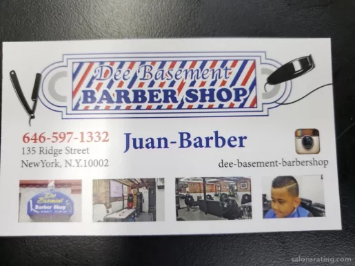 Dee Basement Barbershop, New York City - Photo 6