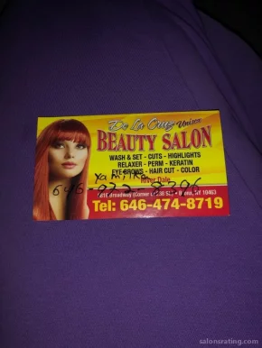 De La Cruz Unisex Beauty Salon, New York City - 