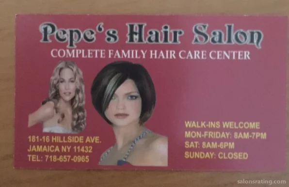 Pepe's Hair Stylist, New York City - Photo 3