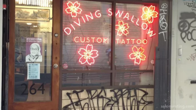 Diving Swallow Tattoo, Oakland - Photo 2