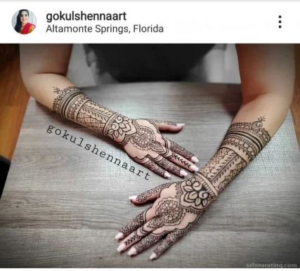 Gokuls Henna Art, Orlando - Photo 6