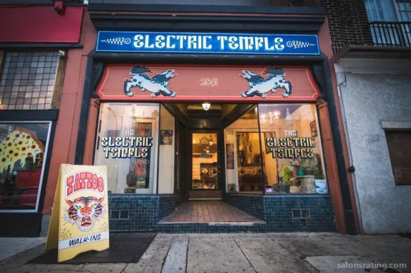 Electric temple tattoo, Philadelphia - Photo 6