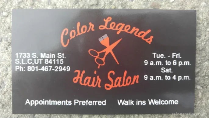 Color Legends Hair Salon, Salt Lake City - Photo 5