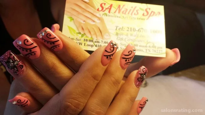 SA Nails Spa, San Antonio - Photo 1