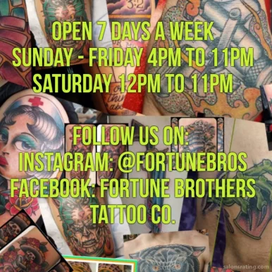 Fortune Brothers Tattoo Co., San Antonio - Photo 2
