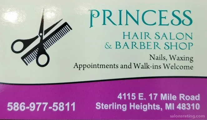 Princess Hair Salon & Barbershop, Sterling Heights - Photo 3