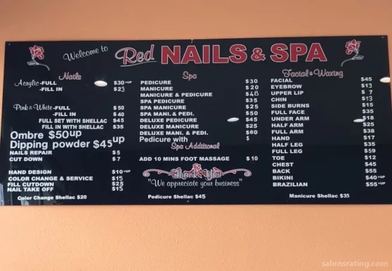 Red Nails & Spa, Washington - Photo 8