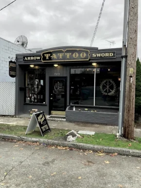 Arrow and sword Tattoo, Washington - Photo 2